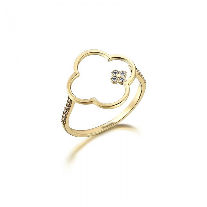 Catania- Ring 14K Gelbgold Sandra Ferretti