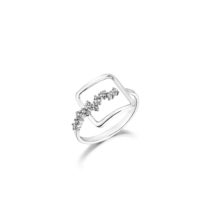 Luciana- Ring 14K Weißgold Sandra Ferretti