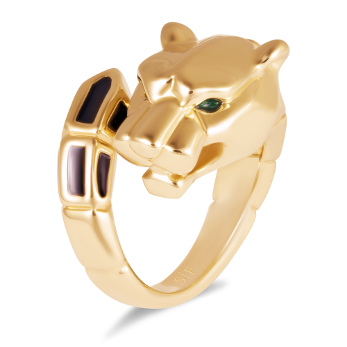 Nurnberg- Ring 18K Gelbgold, Hergestellt In Italien Sandra Ferretti