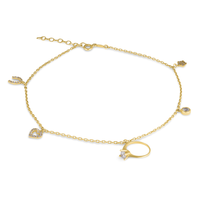 Forli Knöchelarmband 14K Gelbgold Sandra Ferretti