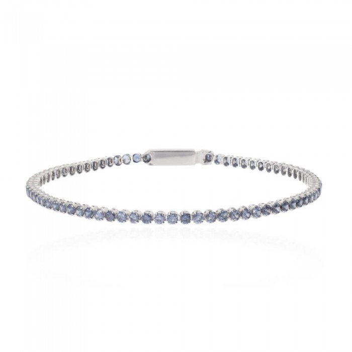 Imola-Tennis-Armband 14K Weißgold Sandra Ferretti