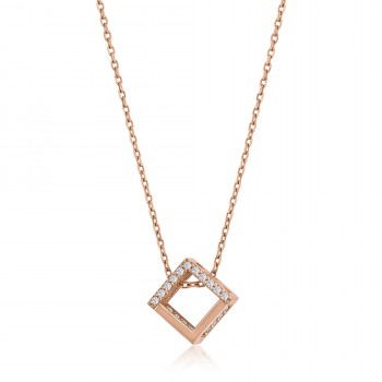Romina-Halskette 14K Roségold Sandra Ferretti
