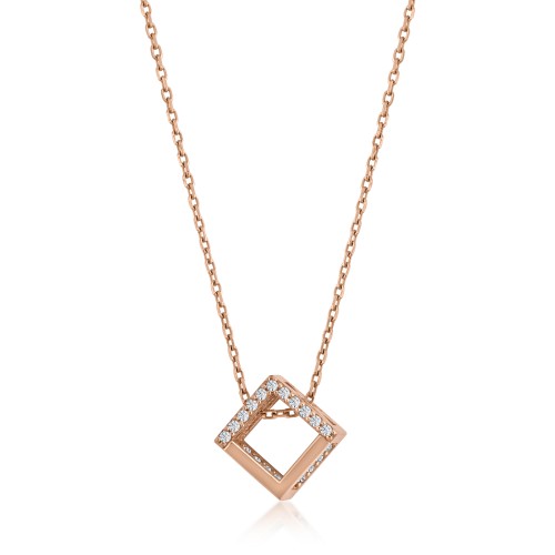 Romina-Halskette 14K Roségold Sandra Ferretti