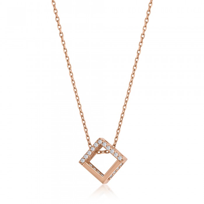 Romina-Halskette 14K Roségold Sandra Ferretti