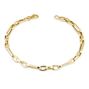 Matera-Armband 14K Gelbgold, Weißgold Sandra Ferretti