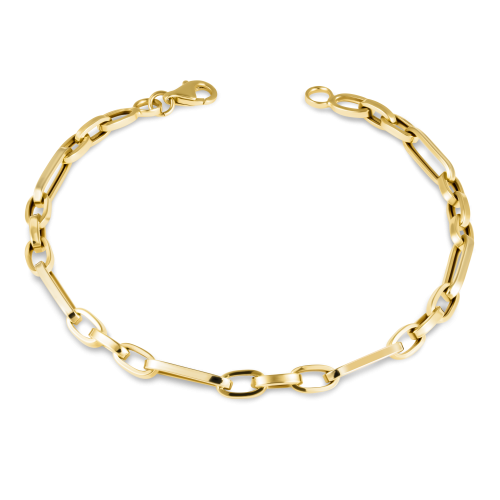Matera-Armband 14K Gelbgold, Weißgold Sandra Ferretti