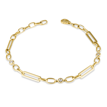 Milano-Armband 14K Gelbgold Sandra Ferretti