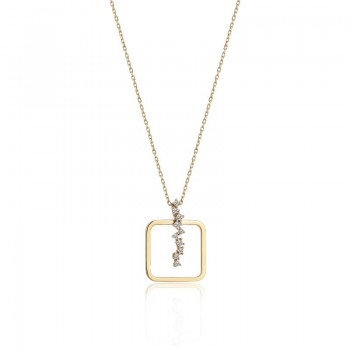 Luciana-Halskette 14K Gelbgold Sandra Ferretti