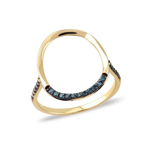 Ascoli- Ring 14K Gelbgold Sandra Ferretti