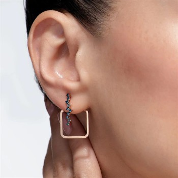Luciana-Ohrringe 14K Gelbgold Sandra Ferretti