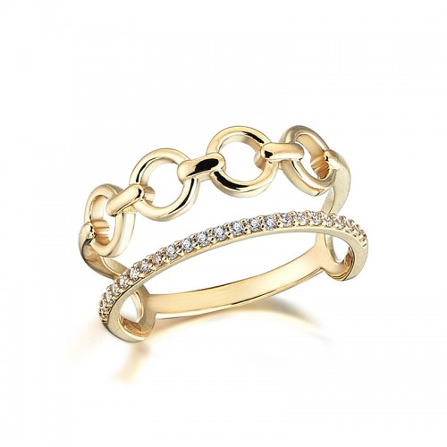 Ferrara- Ring 14K Gelbgold Sandra Ferretti