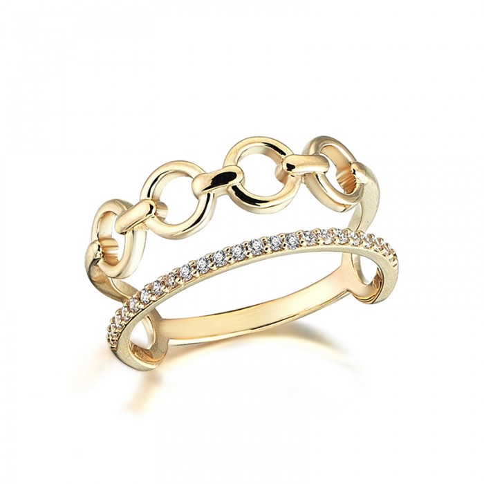 Ferrara- Ring 14K Gelbgold Sandra Ferretti