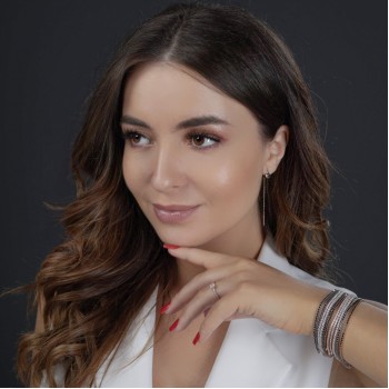 Imola-Tennis-Armband 14K Roségold Sandra Ferretti