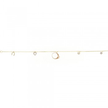 Forli Knöchelarmband 14K Gelbgold Sandra Ferretti