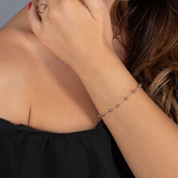 Lecce-Armband 14K Weißgold, Gelbgold Sandra Ferretti