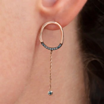Ascoli-Ohrringe 14K Gelbgold Sandra Ferretti