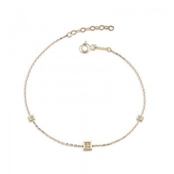 Oriana-Armband 14K Roségold Sandra Ferretti