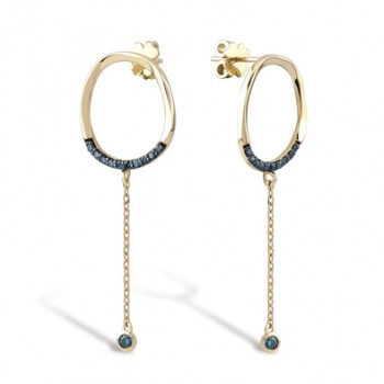 Ascoli-Ohrringe 14K Gelbgold Sandra Ferretti
