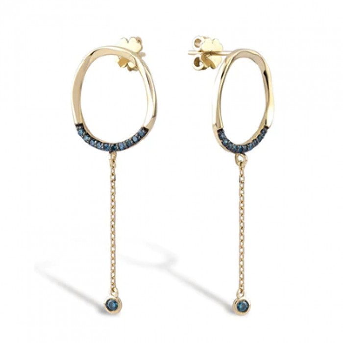 Ascoli-Ohrringe 14K Gelbgold Sandra Ferretti Ascoli-Ohrringe 14K Gelbgold Sandra Ferretti